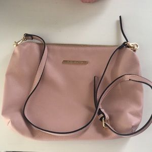 ADORABLE blush pink crossbody bag